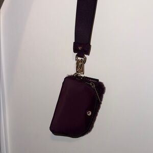 Lululemon Plush Fleece Dual Pouch Wristlet